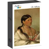 Grafika Kids Puzzle George Catlin : Femme Aigle - Shawano, 1830 - 100 à 149 pièces