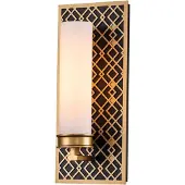 Elstead Lighting Applique murale design pour salle de bain, dorée, Ziggy, 1xE27, 40 W, Elstead