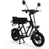 Wispeed Cyclomobile homologué route Wimob Scoot 350 W Noir