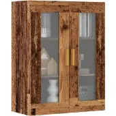 vidaXL Armoire suspendue imitation bois ancien 69,5x34x90 cm