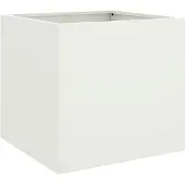 vidaXL Jardinière blanc 49x47x46 cm acier
