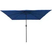 vidaXL Parasol de jardin bleu azur 295 x 295 x 245 cm