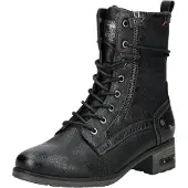 Mustang Bottines à lacets noir