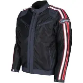 Helstons Pace Air Mesh Fabric Bleu Rouge Blanc CE Blouson Taille M