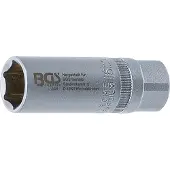 Bgs Zündkerzen-Einsatz Sechskant Antrieb Innenvierkant 12,5 mm (1/2") SW 16 mm