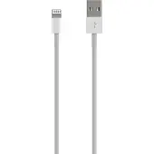 Aisens Câble Lightning A102-0542/ USB mâle - Lightning mâle/ Jusqu'à 2,5W/ 60Mbps/ 50cm/ Blanc