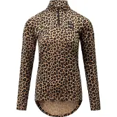 Eivy - Sous-vêtement technique en laine de mérinos - Journey Merino Wool Top Leopard en Laine - Taille XS - Marron