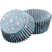 Dr. Oetker Moules en papier Peppa & Schorsch Ø5x3cm , 50 pièces