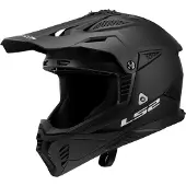 LS2 MX708 Fast II Solid Mat Noir Casque Cross Taille 3XL