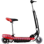 vidaXL Fauteuil avec pouf vin rouge 60 cm Tissu