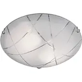 TRIO Plafond Plafond moderne SANDRINA blanc 601200200