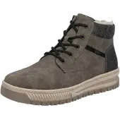 Rieker Bottines à lacets marron / gris