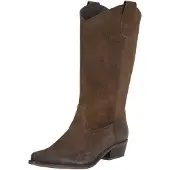 Felmini Bottes de cowboy brun foncé