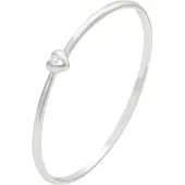 Faina Bracelet argent / transparent