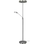 TRIO Lampe sur pied LED FRANKLIN argentée par 426510207