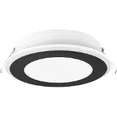 TRIO Éclairage encastré Aura 14,8 cm noir