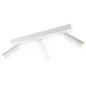 TRIO Spot de plafond fin Ambala 3x LED - blanc