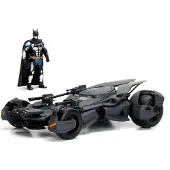 Jada Justice League Modèle réduit 1/24 2017 Batmobile avec figurine