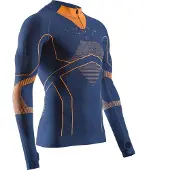 X-Bionic Maillot à manches longues zippé Energy Accumulator