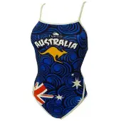 Turbo Australia Swimsuit Bleu 2XL Femme