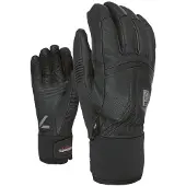 Level Off Piste Leather Gloves Noir S Homme