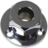 Roca Ab. Chrome Plated Cable Grommet Argenté 11-16 mm