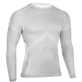 Spokey Dry Hi Pro Long Sleeve Base Layer Gris 2XL Homme