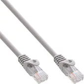 InLine 71405 Câble patch, U/UTP, Cat.5e, gris, 5m