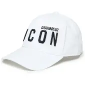 Dsquared2 Kids Icon Cap Blanc 52 cm Enfants