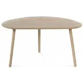 Homestyle4u Table basse en bois de pin naturel