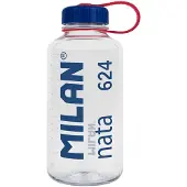 Milan Bouteille Nata 1l Tritan Robuste, Transparente, Sans Bpa - Milán