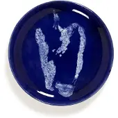 Serax Feast Assiette S Dark Blue Pepper White