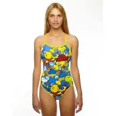 Turbo Pop Swimsuit Multicolore 5XL Femme