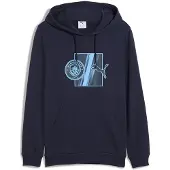 Puma Manchester City Fc Football Culture 25/26 Hoodie Bleu M Homme
