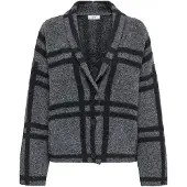 ONLY Cardigan 'JDYLydia' gris / noir