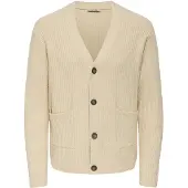 Only & Sons Vestes en maille 'ONSFrame' crème