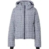 Only Play Veste outdoor 'ONPMARIA' bleu foncé / blanc