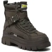Buffalo Boots ASPHA COM1 femmes - Kaki - 41