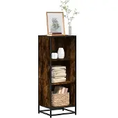 vidaXL Bibliothèque chêne fumé 40x35x107,5 cm bois d'ingénierie