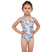 Zoggs Scoopback Swimsuit Bleu 3 Years Fille