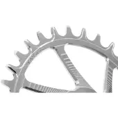 Garbaruk Cannondale Hollowgram Road/cx Round Chainring Argenté 50t