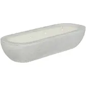 Konges Sløjd BOUGIE CITRONELLE 10H POT CIMENT 580G 40X15.5X8CM