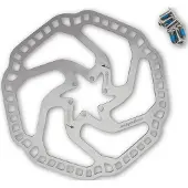 Campa Bros Assault Iii 6b Brake Disc Argenté 180 mm