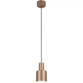 TRIO Pendule en cuivre rouge Agudo Ø12cm
