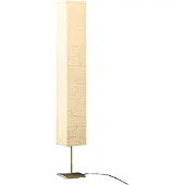 vidaXL Lampe sur pied avec support en acier 170 cm Beige