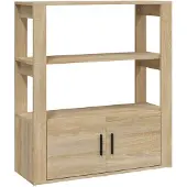 vidaXL Sideboard chêne Sonoma 80x30x90 cm bois composite