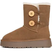 Gooce Boots 'HUBBARD' marron / marron châtaigne