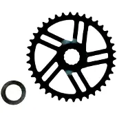 Lola E-bike Bosch 3.0 Dm Chainring Argenté 42t