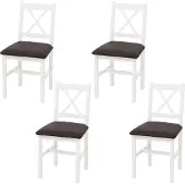 MCW Chaise de salle à manger -F77 (lot de 4)