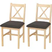 MCW Chaise de salle à manger -F77 (lot de 2)